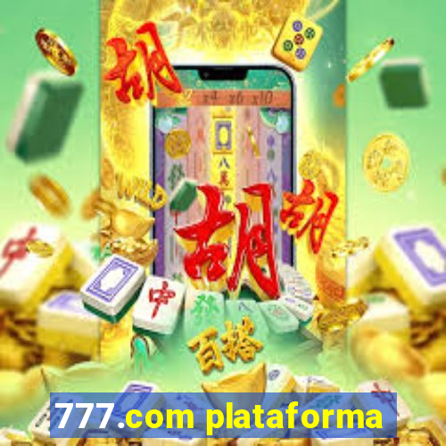 777.com plataforma